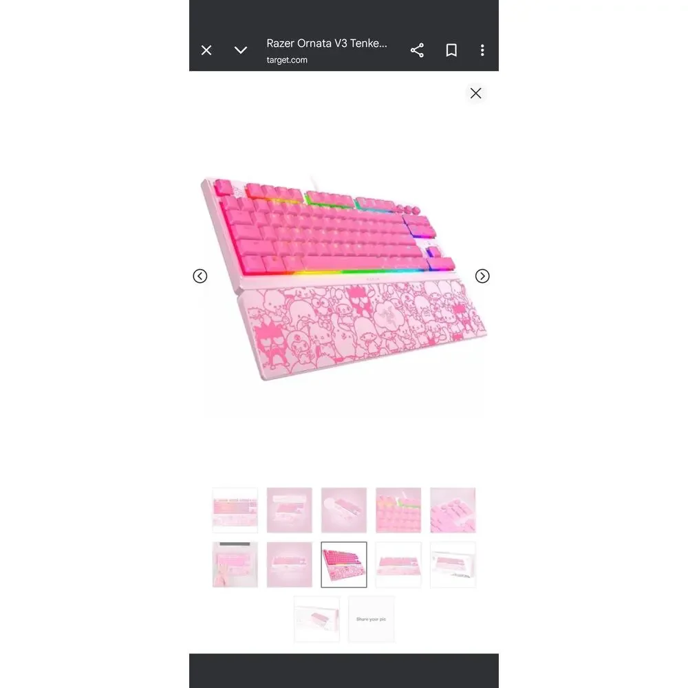 Razer Ornata V3 TKL - Hello Kitty‎ Edition - NEW IN BOX